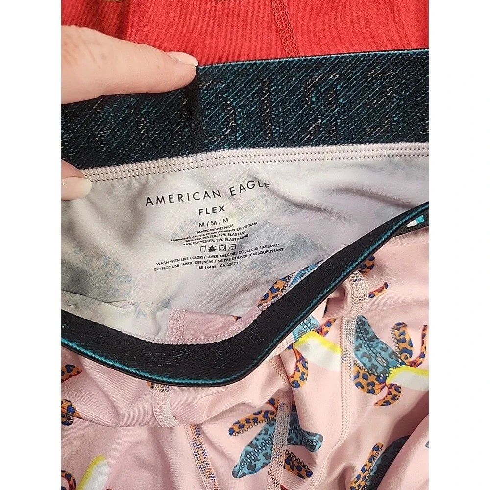 EUC Men's  FLEX  Boxers Briefs  Lot 3 American Eagle 32-34 Medium